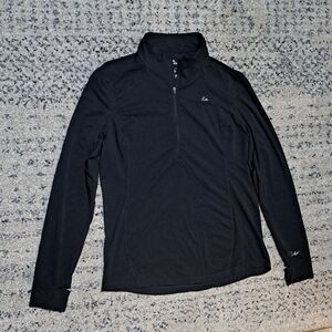 Paradox Black Long Sleeve Women's Top